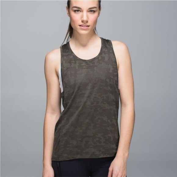 Lululemon Deep Camo Run For Days Tank - Picture 3 of 16